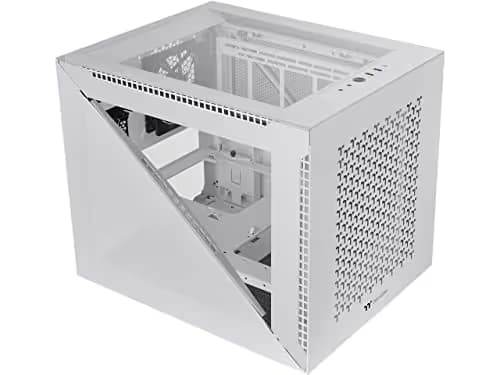 Thermaltake Divider 200 TG Air MicroATX Mini Tower Snow Tempered Glass main image