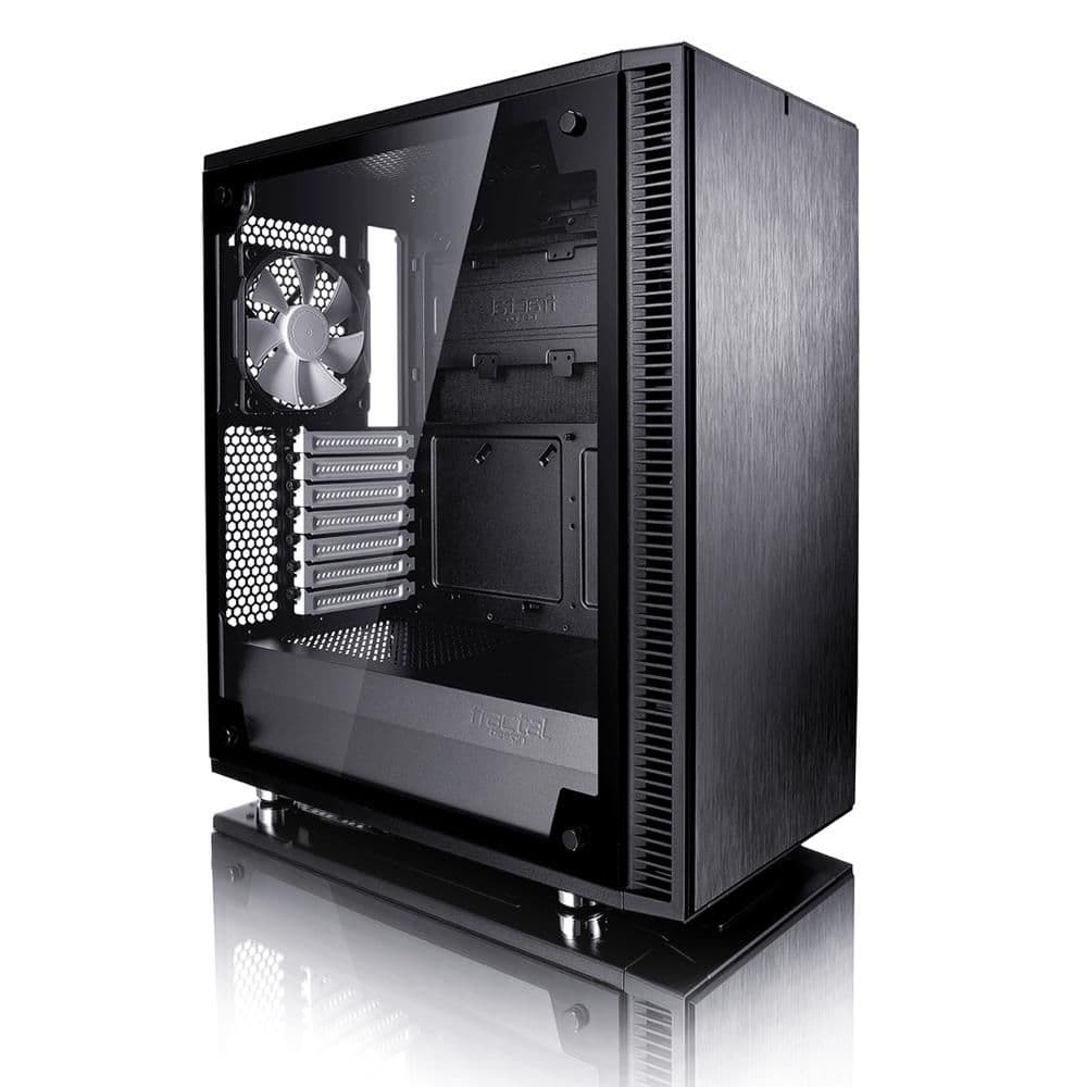 Fractal Design Define C ATX Mid Tower Black Tempered Glass main image