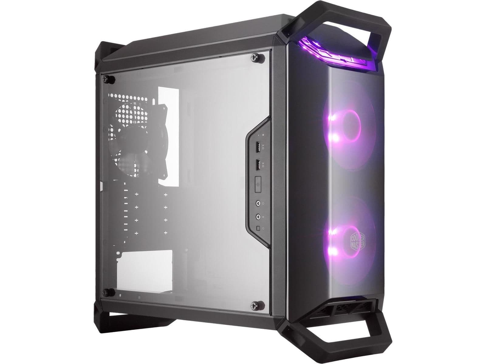 Cooler Master MasterBox Q300P Micro ATX Mini Tower Black Acrylic Side Panel image