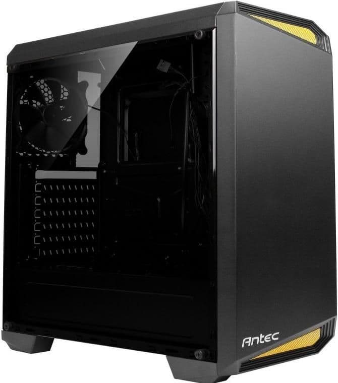 Antec NX100 ATX Mid Tower Black / Yellow Acrylic Side Panel main image