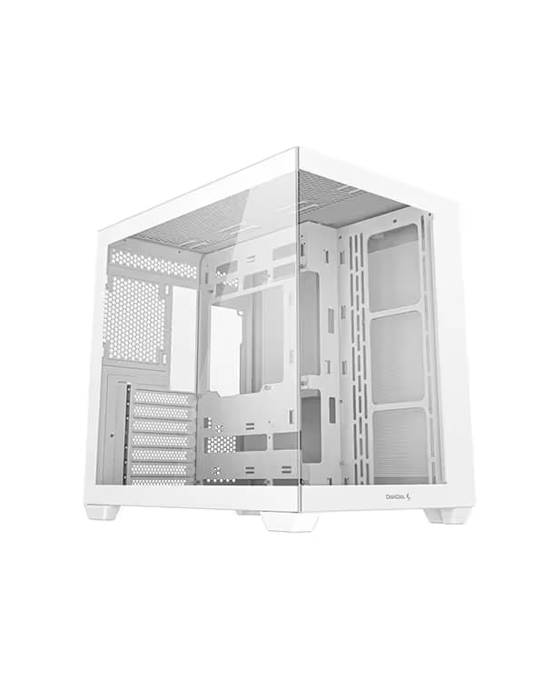 Deepcool CG530 WH ATX Mid Tower White with Tempered Glass main image