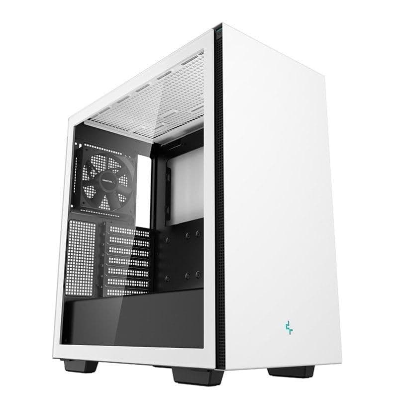 Deepcool CH510 ATX Mid Tower White / Black Tempered Glass main image