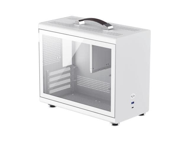GameMax Spark Mini Mini-ITX Desktop White Tempered Glass main image