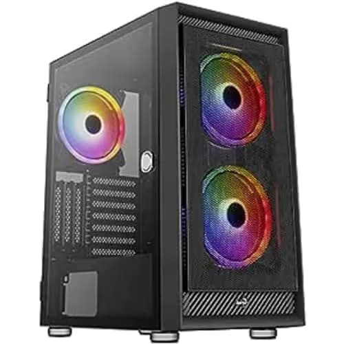 Aerocool Graphite v2 ATX Mid Tower Tempered Glass Side Panel main image