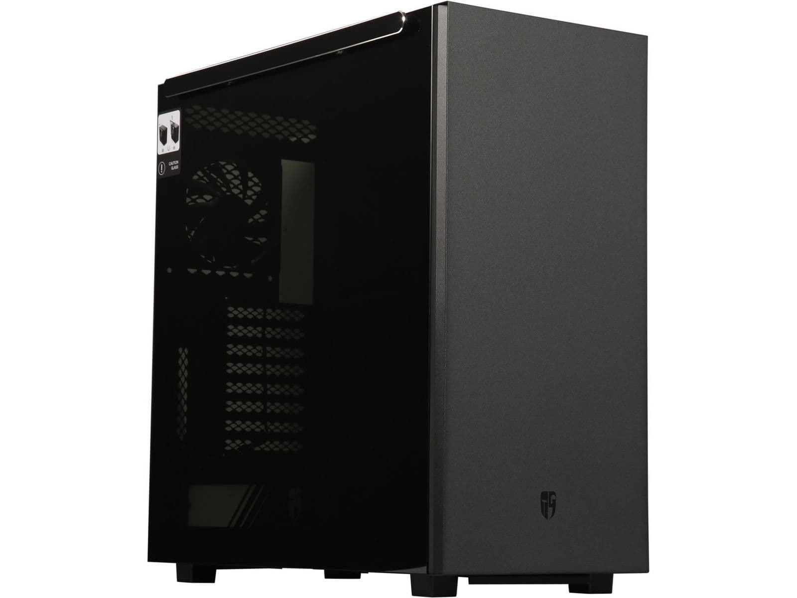 Deepcool Gamer Storm MACUBE 550 ATX Mid Tower Black Tempered Glass Side Panel main image