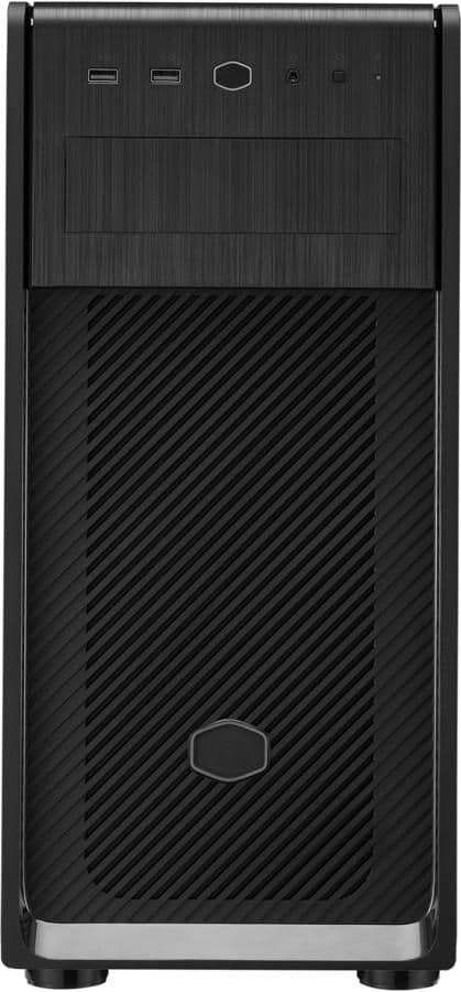 Cooler Master Elite 500 ODD ATX Mid Tower Black Tempered Glass Side Panel USB 3.2 Gen 1 Type-A image