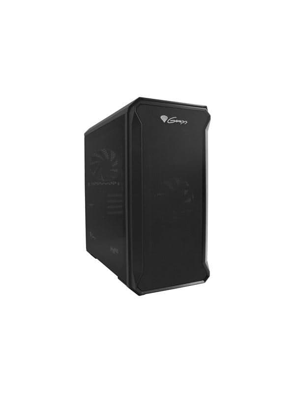 Genesis Irid 503 ATX Mini Tower Black with Tempered Glass Side Panel and USB 3.2 Gen 1 Type-A USB 2.0 Type-A Front Panel image
