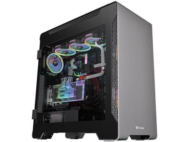Thermaltake A700 ATX Full Tower Silver Tempered Glass Side Panel main image