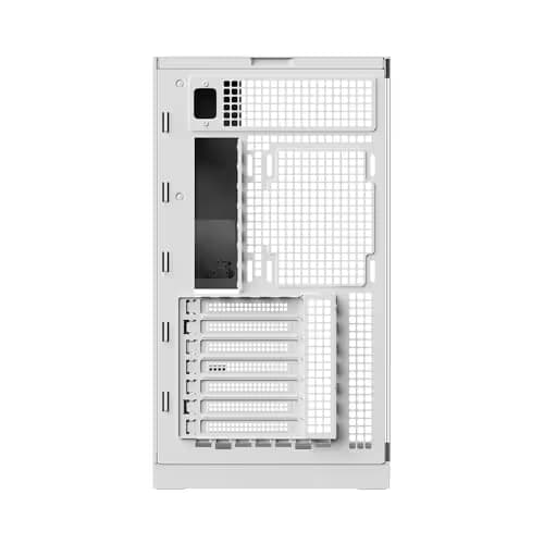 Geometric Future Model 5 ATX Mid Tower White with Tempered Glass Side Panel and USB 3.2 Gen 2x2 Type-C, USB 3.2 Gen 1 Type-A Front Panel image