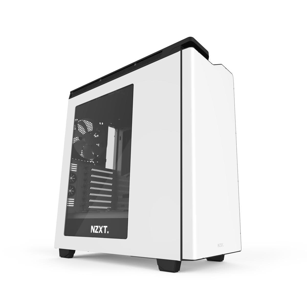NZXT H440 ATX Mid Tower White / Black with Acrylic Side Panel and USB 3.2 Gen 1 Type-A USB 2.0 Type-A image