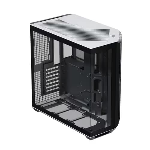 APNX V1 ATX Mid Tower Black / White with Tempered Glass Side Panel image