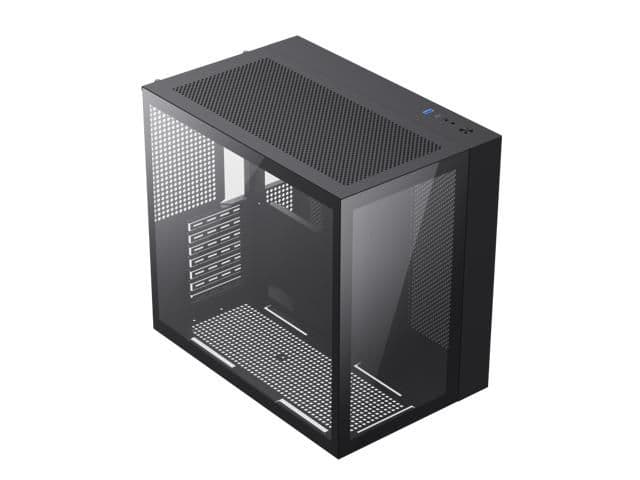 GameMax Infinity ATX Mid Tower Black Tempered Glass Side Panel main image