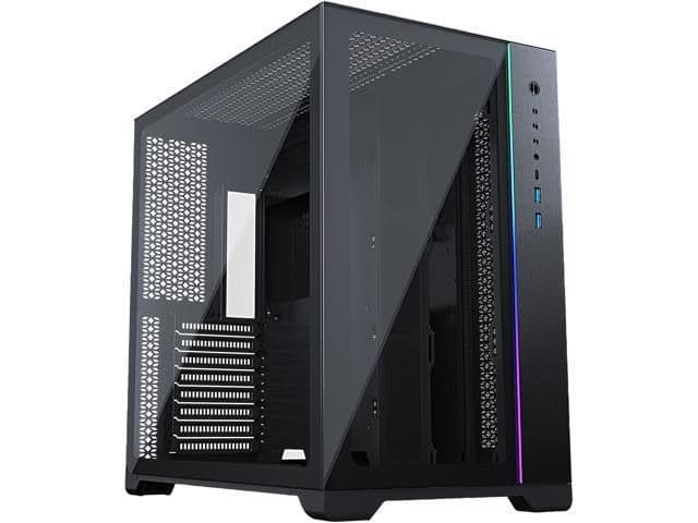 MagniumGear NEO Qube ATX Mid Tower Black with Tempered Glass Side Panel and USB 3.2 Gen 2 Type-C, USB 3.2 Gen 1 Type-A main image