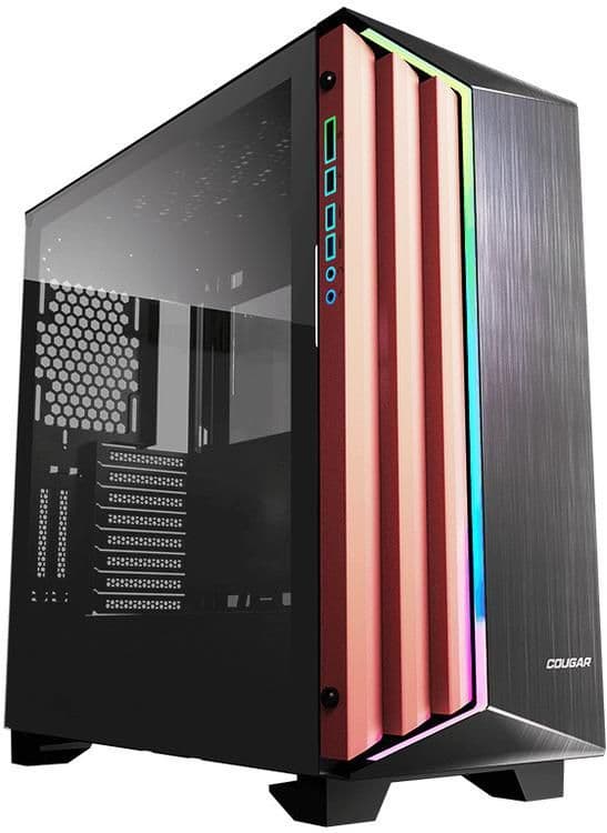 Cougar DarkBlader-S ATX Full Tower Black / Red Tempered Glass main image