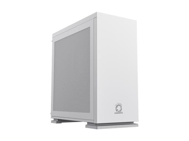 GameMax M60 Micro ATX Mid Tower White Mesh Side Panel main image