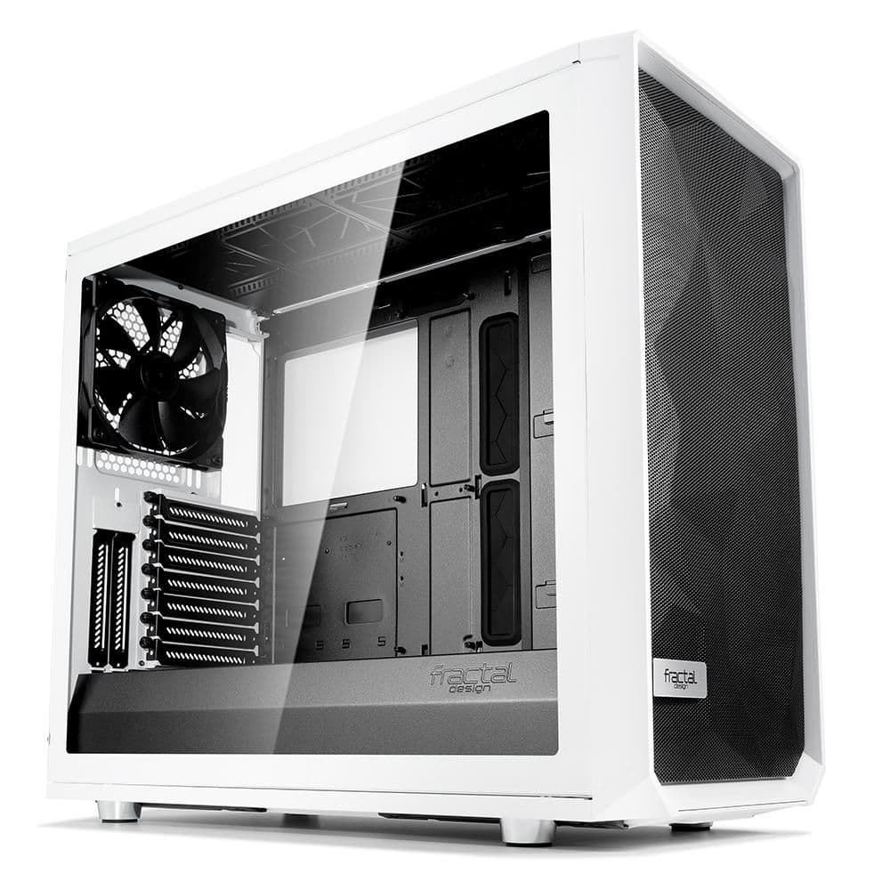 Fractal Design Meshify S2 ATX Mid Tower White / Black Tempered Glass USB 3.2 Gen 2 Type-C USB 3.2 Gen 1 Type-A main image