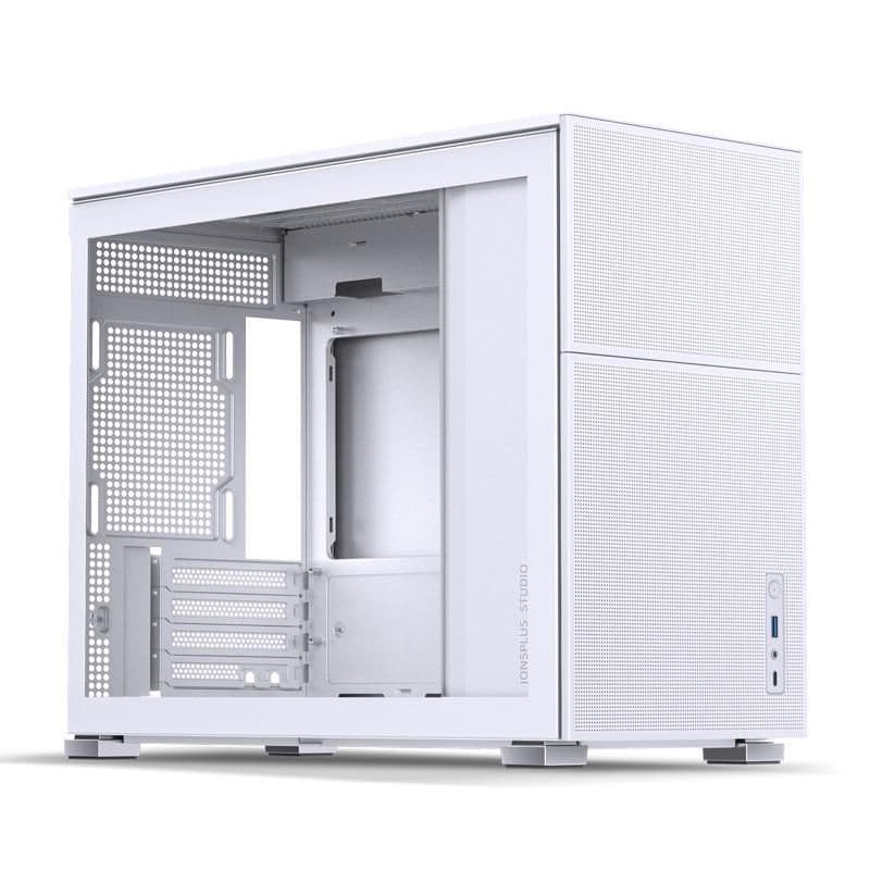 Jonsbo D31 MESH Micro ATX Mini Tower White Tempered Glass main image