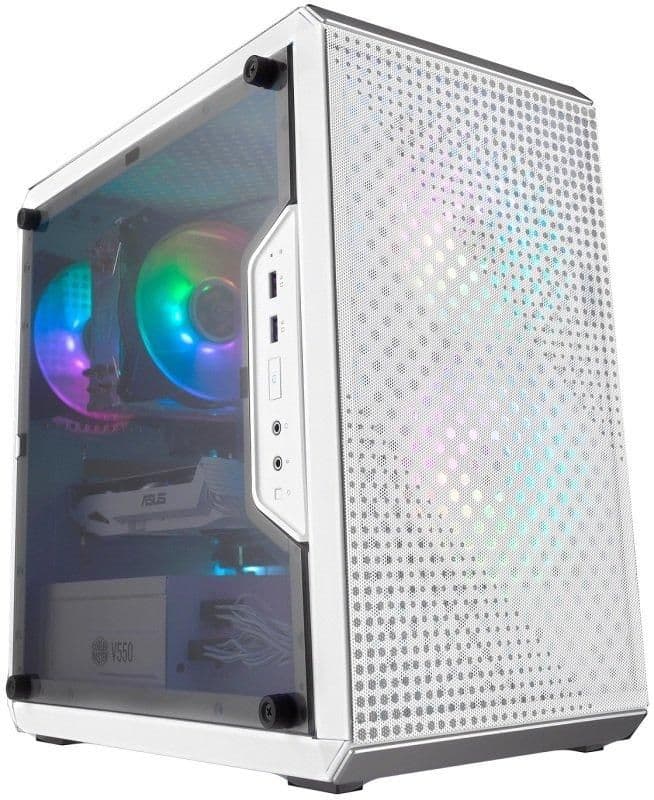 Cooler Master MasterBox Q300L White Micro ATX Tower Acrylic Side Panel main image