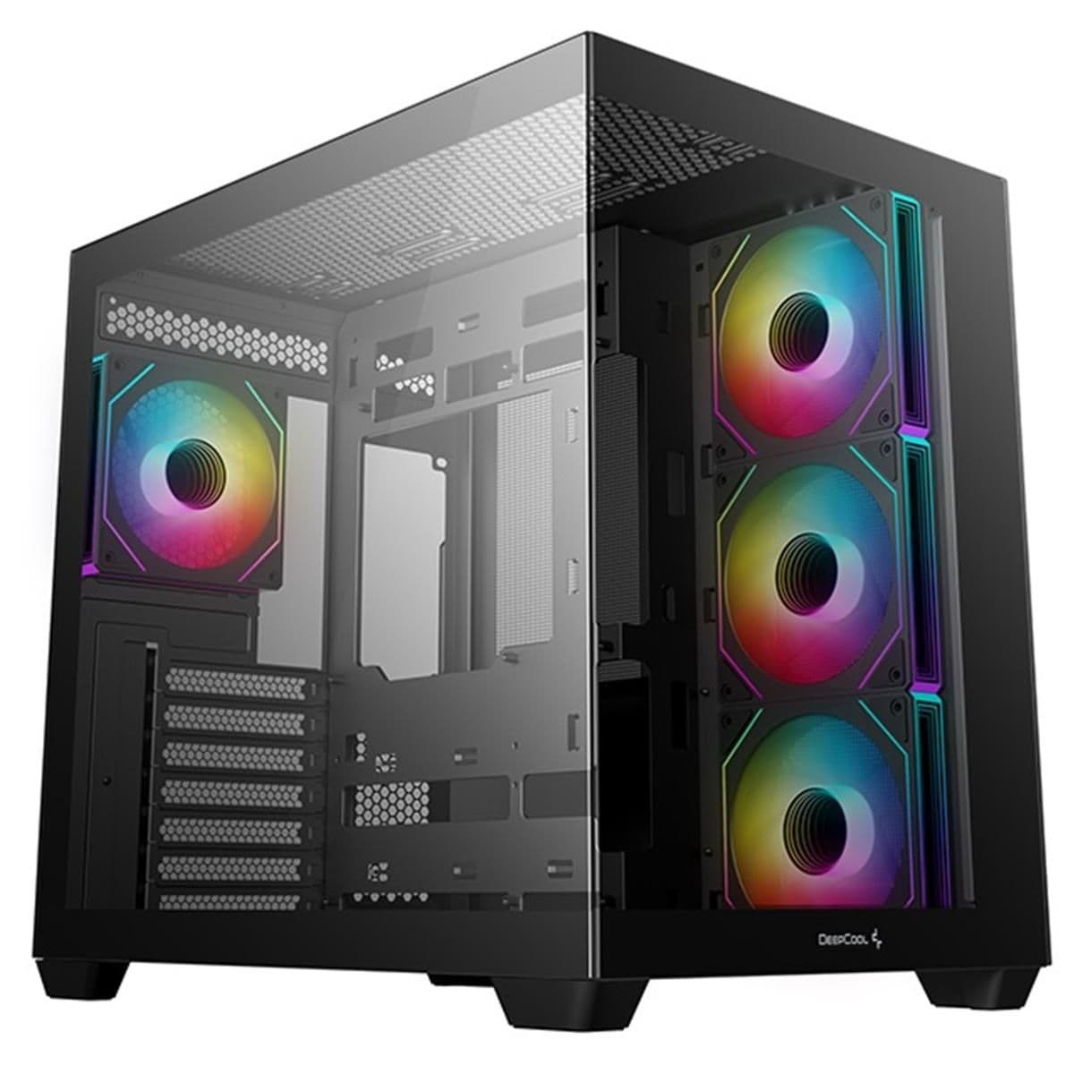 Deepcool CG530 4F ATX Mid Tower Black with Tempered Glass image