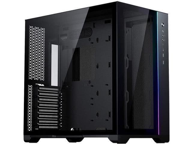 MagniumGear NEO QUBE 2 ATX Mid Tower Black Tempered Glass main image