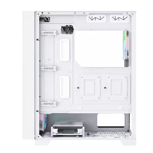 Montech AIR 1000 PREMIUM ATX Mid Tower White with Tempered Glass Side Panel image