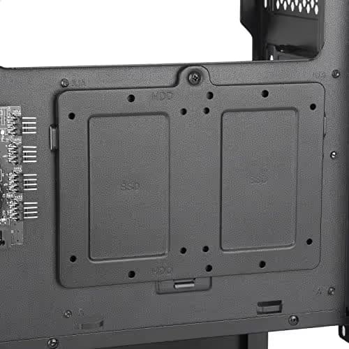 Silverstone FARA 511Z ATX Mid Tower Black Tempered Glass Side Panel image