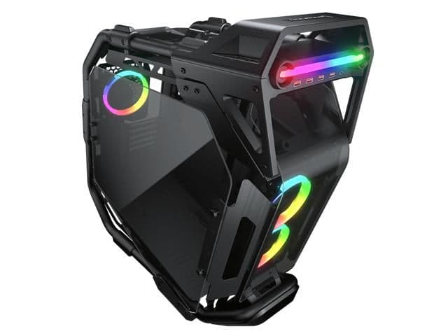 Cougar Cratus ATX Mid Tower Black Tempered Glass Side Panel main image