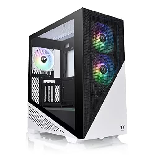 Thermaltake Divider 370 ATX Mid Tower Snow Tempered Glass ARGB image