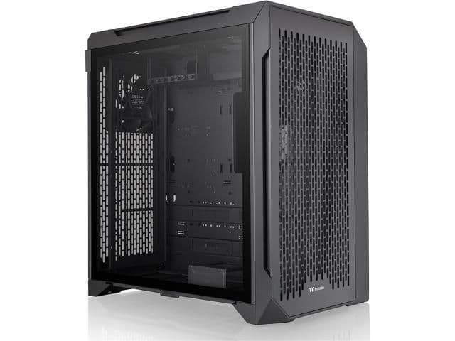 Thermaltake CTE C700 Air ATX Mid Tower Black Tempered Glass Side Panel, Front Panel: USB 3.2 Gen 2 Type-C USB 3.2 Gen 1 Type-A main image