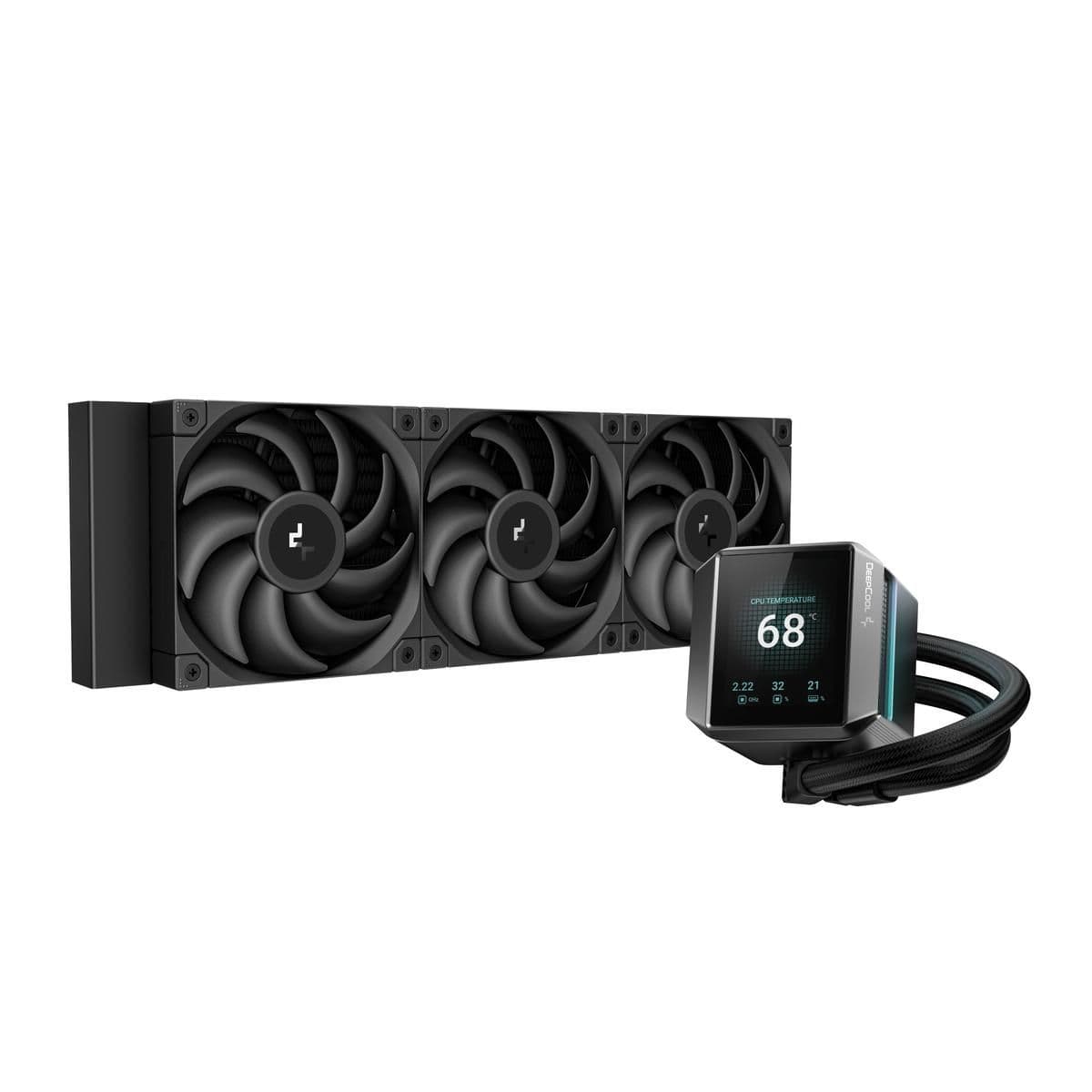 Deepcool MYSTIQUE Water 360mm 72.45 CFM Black image
