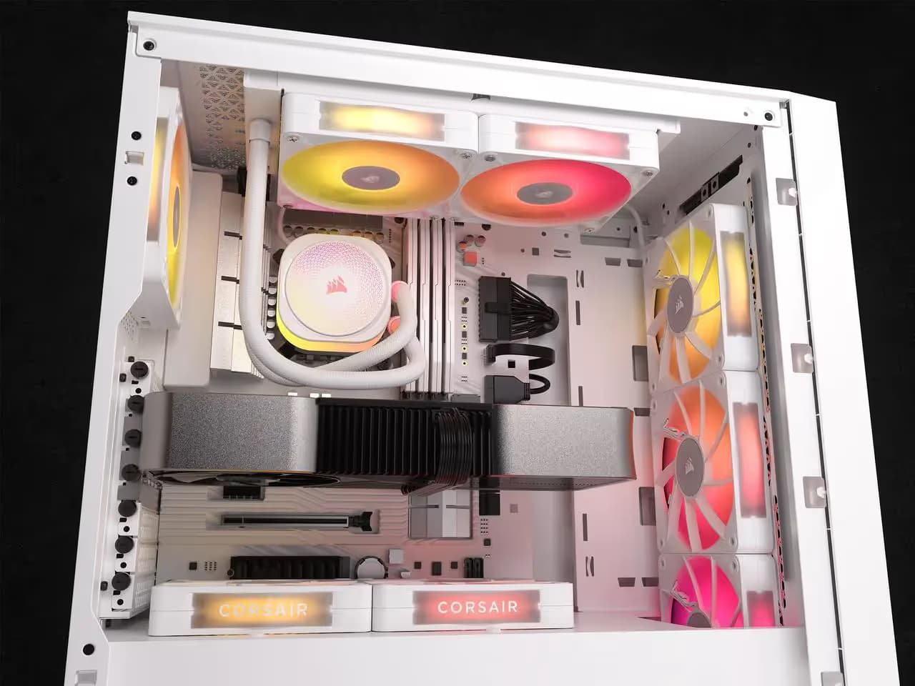 Corsair iCUE LINK TITAN 240 RX Water 240mm RGB White image