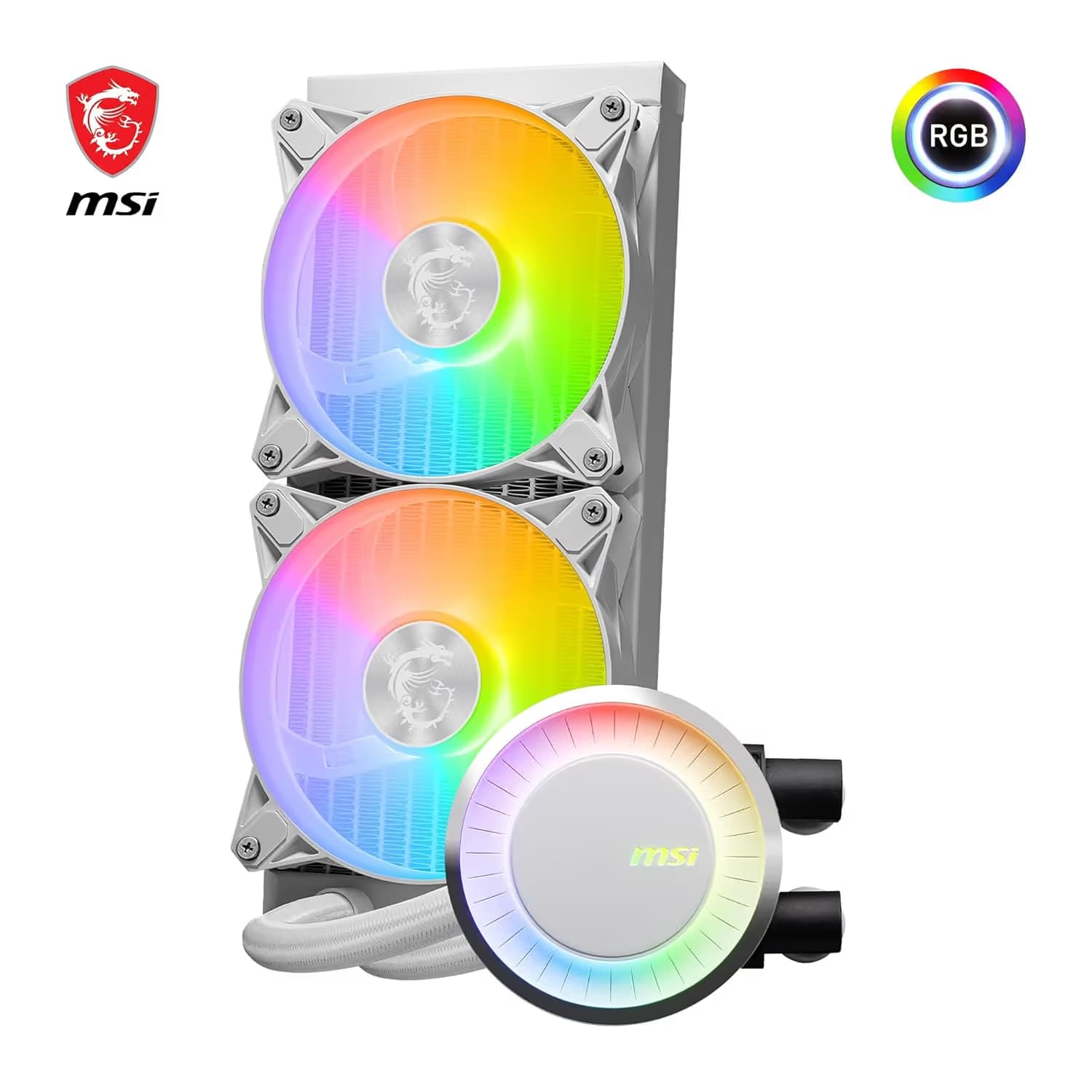 MSI MAG CORELIQUID E240 Water 240mm White image