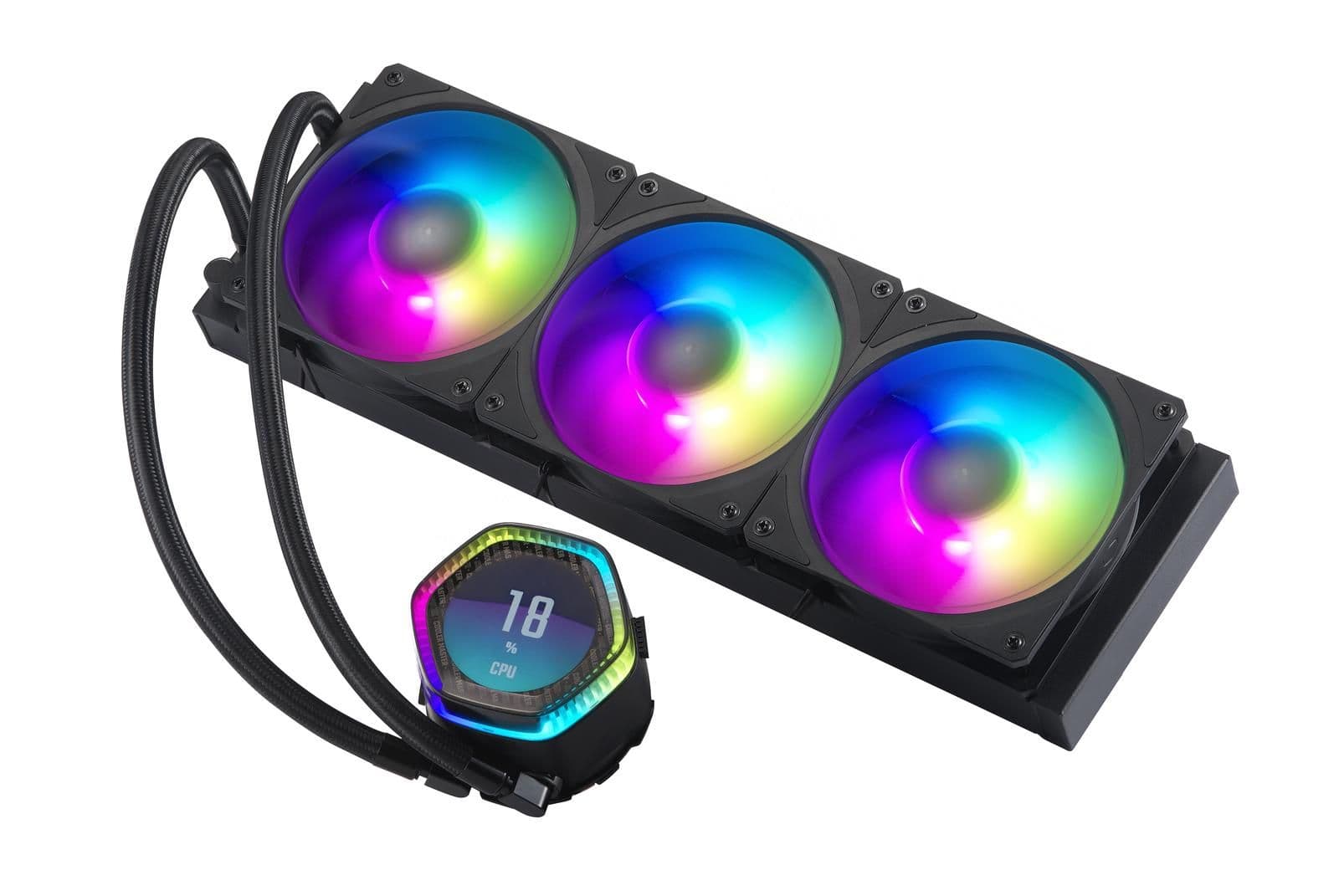 Cooler Master MasterLiquid 360 Ion 75.2 CFM Water 360mm Black main image
