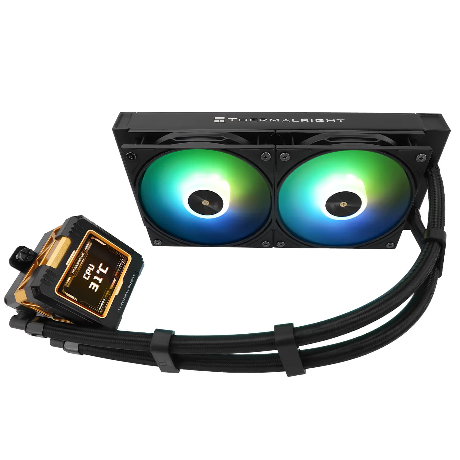 Thermalright Frozen Warframe Water 240mm ARGB Black image