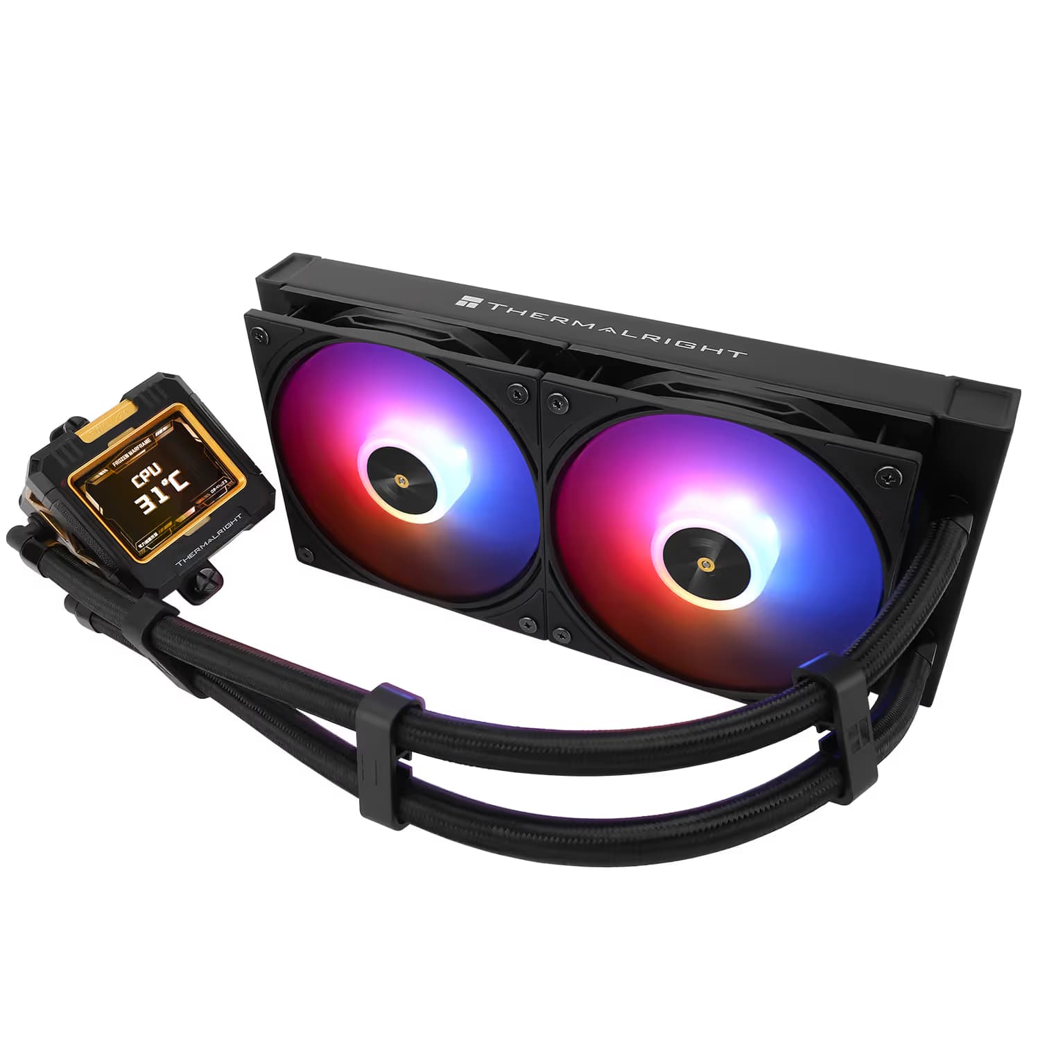 Thermalright Frozen Warframe Water 240mm ARGB Black image