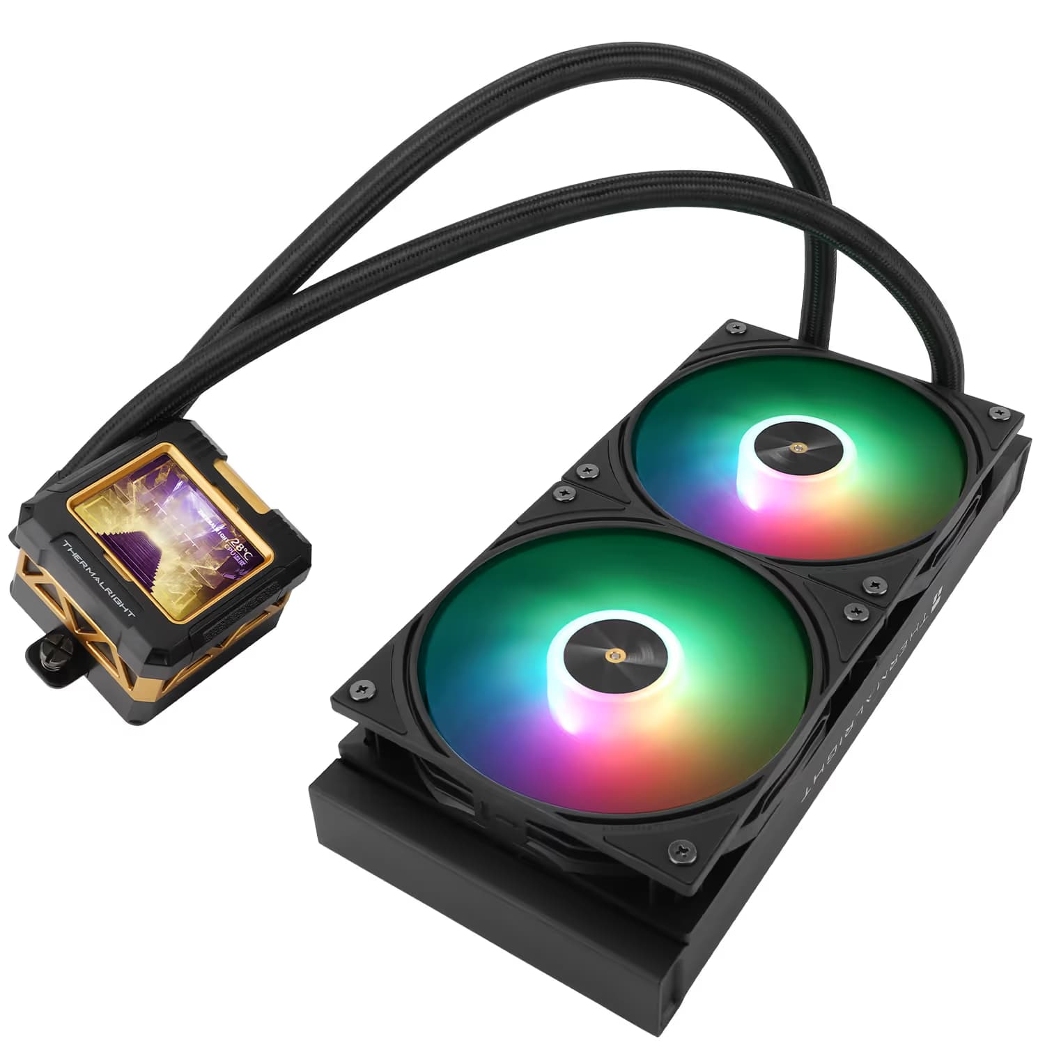 Thermalright Frozen Warframe Water 240mm ARGB Black image