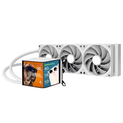 TRYX PANORAMA Water 360mm 81.32 CFM White(2024) main image