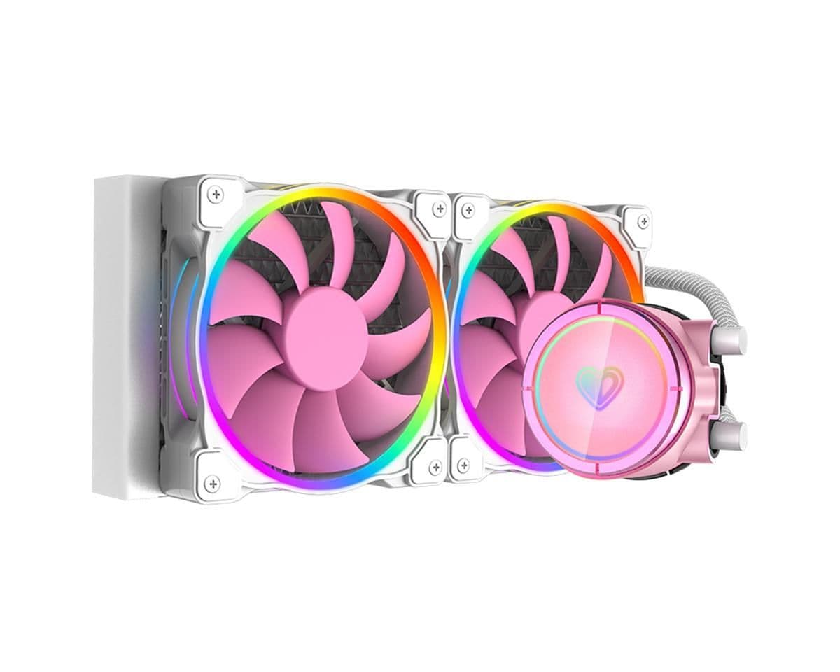 ID-COOLING PINKFLOW 240 V2 Water 240mm 55.2 CFM Pink main image