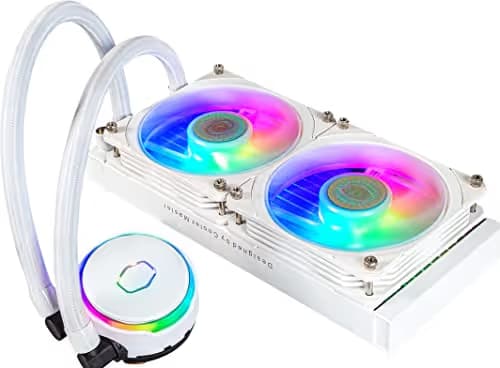 Cooler Master MASTERLIQUID PL240 FLUX Water 240mm White image