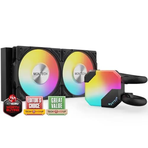Montech HyperFlow Water 240mm ARGB Black image