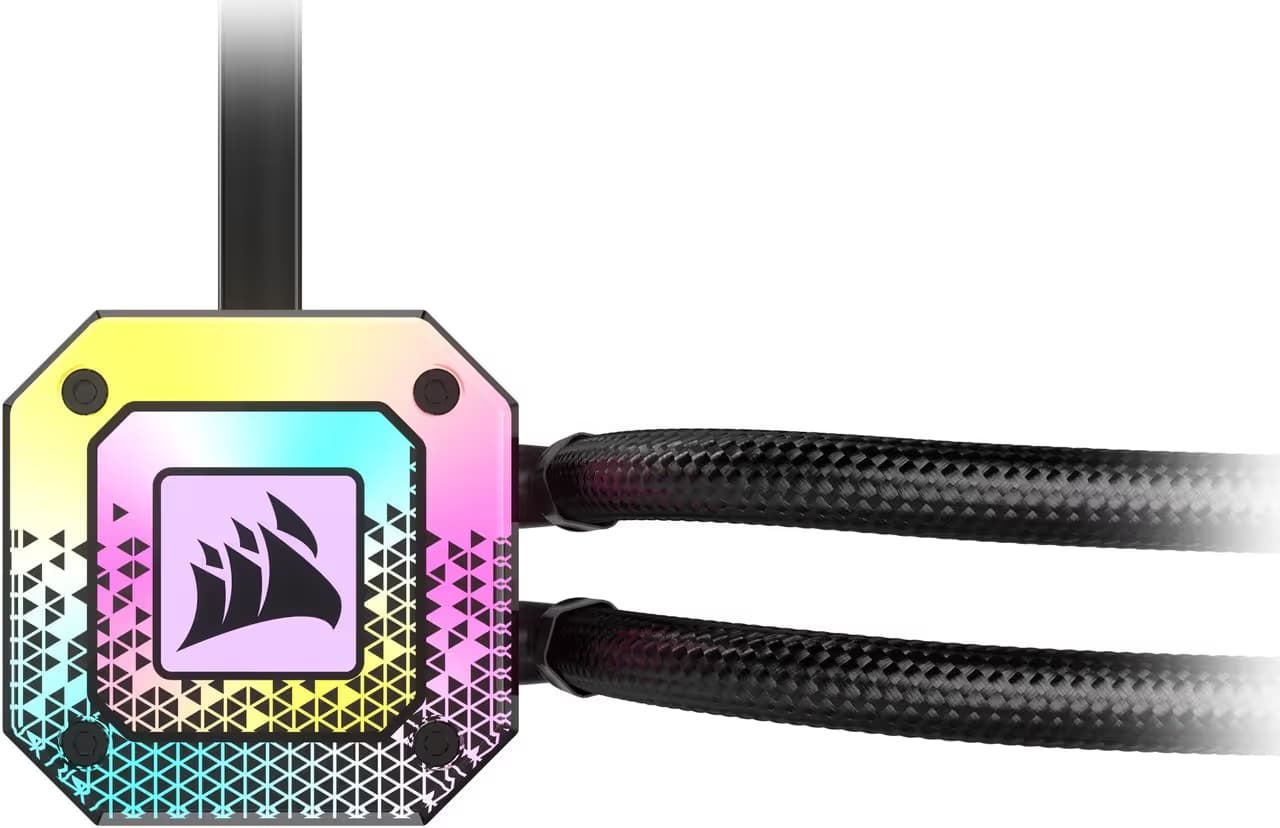 Corsair iCUE H100i ELITE CAPELLIX XT Water 240mm Black image