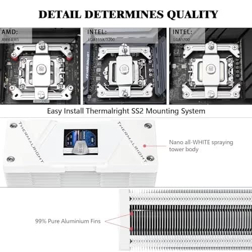 Thermalright Assassin Spirit 120 Vision ARGB Air 154mm White image
