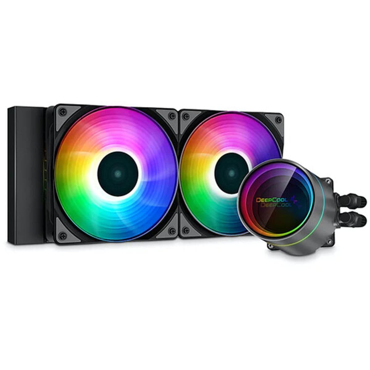 Deepcool CASTLE 240EX Water 240mm A-RGB 69.34 CFM Black image