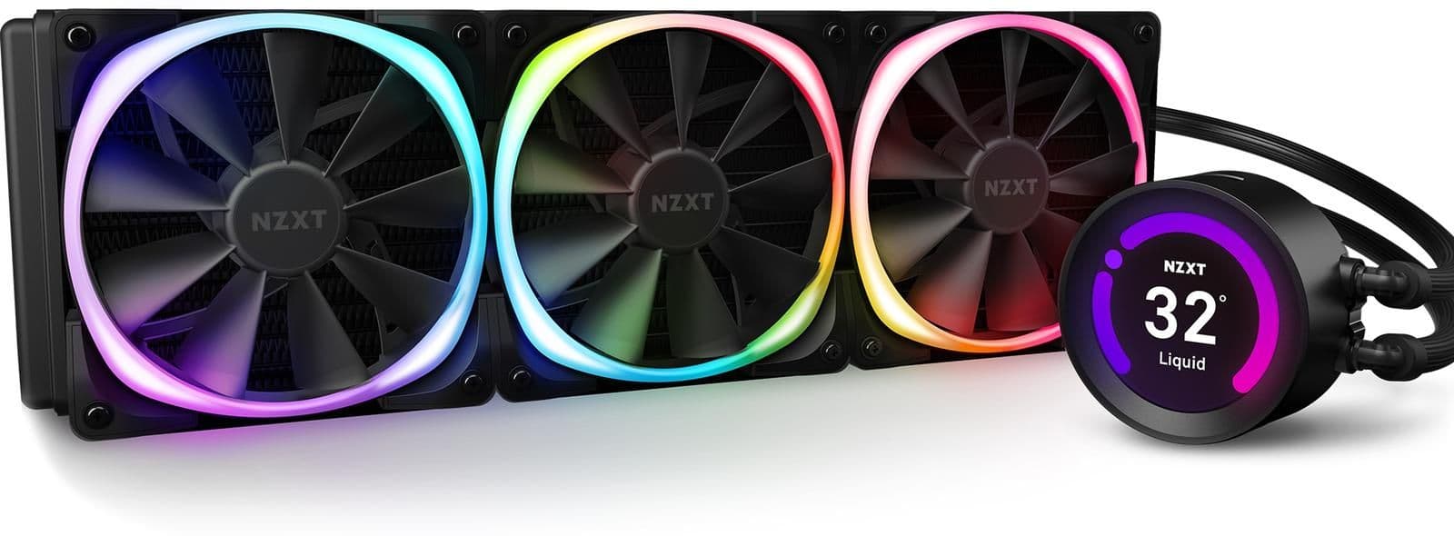 NZXT Kraken Z73 Water 360mm RGB Black image
