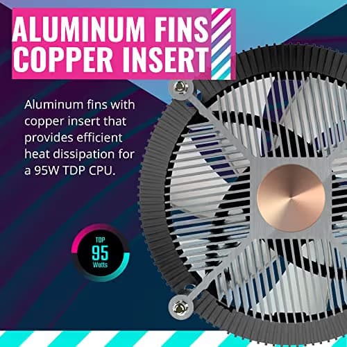 Cooler Master I70C 37.08 CFM Air 70mm Black / Silver image