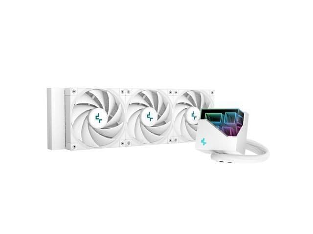 Deepcool LT720 WH Water 360mm 85.85 CFM White image