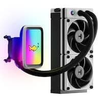 HYTE THICC Q60 Water 280mm 105.8 CFM White / Black main image
