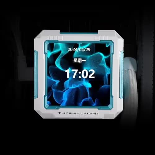 Thermalright Frozen Warframe PRO Water 360mm ARGB 70.84 CFM White / Blue image