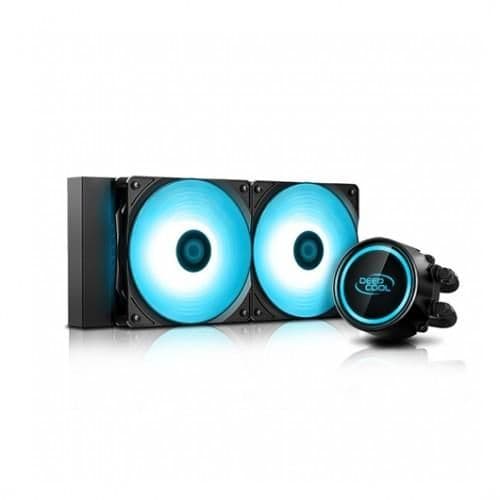 Deepcool GAMMAXX L240 V2 Water 240mm Black / White image