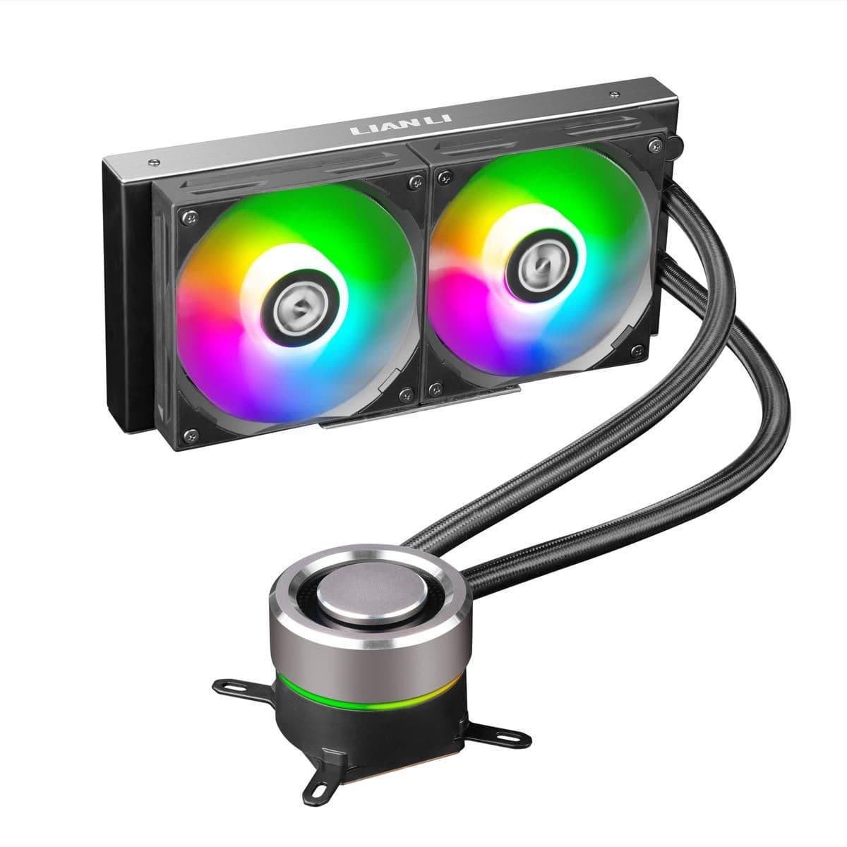 Lian Li GALAHAD AIO Water 240mm RGB 69.17 CFM Black / Silver image